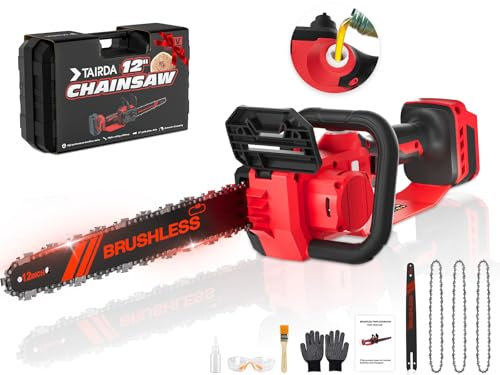 TAIRDA 12-Inch Chainsaw for Milwaukee M18 18V Tool Only