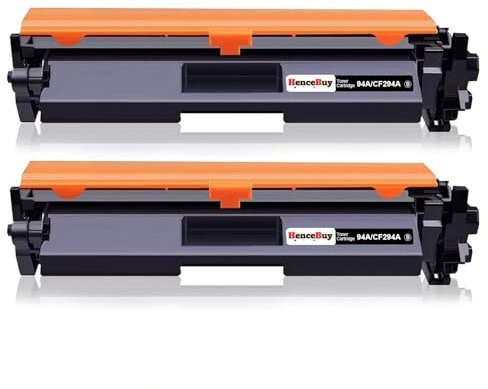 HenceBuy 94A CF294A Schwarz Tonerkartusche Kompatibel für HP 94A CF294A Toner für HP Laserjet Pro M118dw M118 Laserjet Pro MFP M148dw M148fdw M148 M149fdw M149 (2 Schwarz)