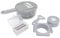 Versatile Vegetable Cutter Kitchen Potato Slicing Machine Carrot Cucumber Grater Shredders Convenient for Home Use (Gray)