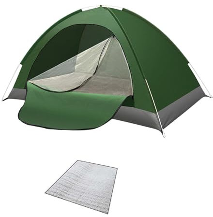 Changtai Camping Zelt, Pop up Zelt 2-3 Personen Ultraleicht Kuppelzelt Wasserdicht Winddicht Campingzelt Wurfzelt für Trekking Outdoor Festival Camping Wandern Backpacking Picknick