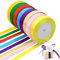 22m × 8 Rouleaux Ruban 1cm,Ruban Satin,Ruban Couleur,Rubans,Ruban Tissu,Couleurs Ruban Satin,Ruban Bouquet Mariée,Ruban Soie,Pour Emballage Cadeau,Mariage,Decoratif,Bricolage,Fleur,Largeur