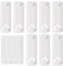 8pcs Wall Frame Hanger,Command Picture Hanging Hooks,No Nails Picture Hanging Strips,Damage Hanging Hooks,Sawtooth Picture Hanger,Adhesive Picture Hooks,Wall Hanging Strips(Size:2.95x1.06inch)