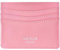 ARCWOR Schlanke Brieftasche, minimalistische Vordertasche, RFID-blockierend, für Damen und Herren, Ledergeldbörsen, Pink-Saffiano, Horizontal