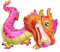 BESTonZON 5pièces Ballons Dragon pour Nouvel an Chinois Décorations De Fête du Printemps Ballons De Fête Forme De Dragon