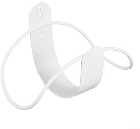 Premium Stahlschlauchhalter am Zaun, schützt und organisiert Ihren Gartenschlauch