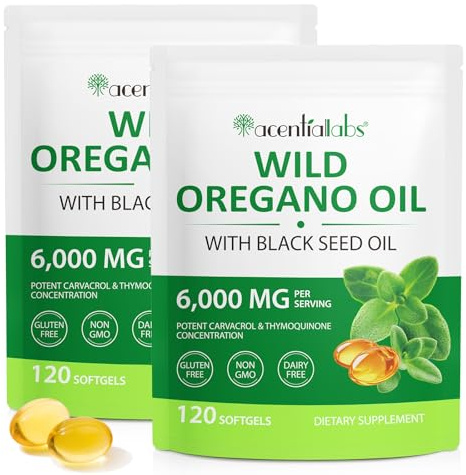 aceite de oregano capsulas 2pack