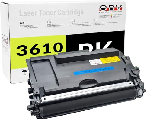 Toner kompatibel Brother MFC-L6710DW MFC-L6910DN HL-L6415DN ersetzt TN-3610 – Schwarz – 18.000 Seiten