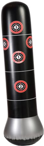 Toyvian Aufblasbare Sandsack Boxsäule Verdicktes PVC Strapazierfähig Fitness Tool Für Kampfsport Zuhause Kinder Und Erwachsene