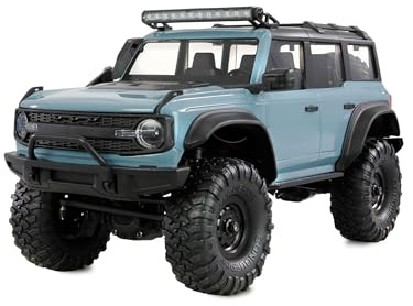Amewi AMXRock Mini-Caballo Scale Crawler 4WD 1:16 RTR blau inkl. Fernsteuerung, Akku, Ladekabel