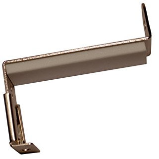 Stylelex Spannfix Gardinenstangen Adapter - für Fensterflügel mit Profilstärke 20-28mm - Adapter für Thermofenster (Nickel)
