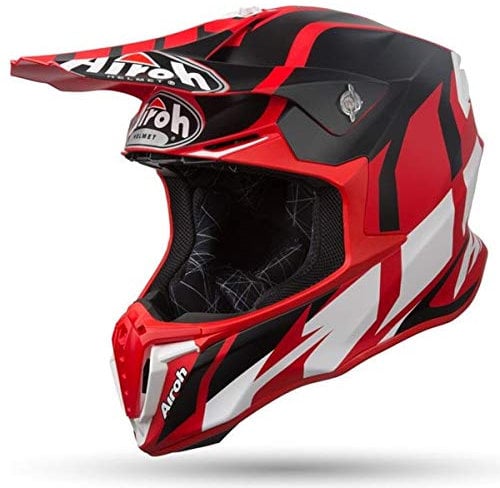 AIROH Unisex – Erwachsene Twist Helmet, Rot, L