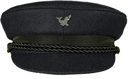 MADSea Elbsegler Premium Tuch mit Pin Seehund schwarz, Größe:57, Pins:Seehund