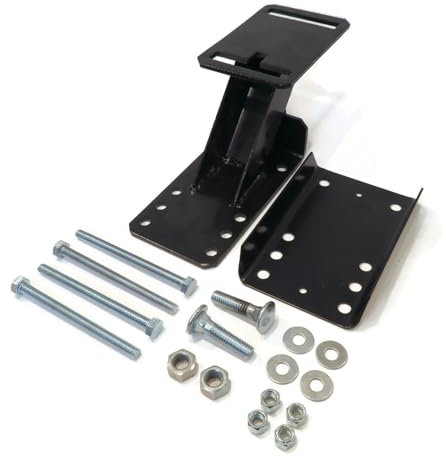 The ROP Shop Spare Tire Wheel Mount Kit, Heavy Duty Bracket/Carrier for 6 & 8 Lugs, 27021