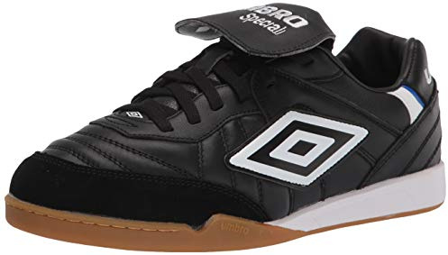 Umbro Speciali Pro 98 Indoor Soccer Shoe, Black, 9.5