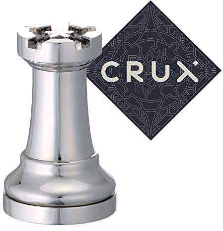 Cast Chess Piece Puzzle - Inklusive Crux Puzzles Aufkleber (Rook)