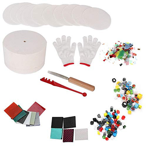 Baverta Hornos de Vidrio - Horno de microondas Artesanía Artesanía Horno de microondas de fusión Costura Kit de Herramientas de joyería DIY 10 unids/Set(S)