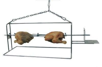 Schneider Rollbräter für Schwenkgrill 80 cm Drehspieß Schwenker