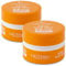 Detreu Styling Haarwachs | Natürlicher Glanz-Effekt & starker Halt | Hair Wax für langanhaltendem Look | Melonen-Duft | Haar-Wax für Haare & Bart 2x150 ml (Cool - Orange)