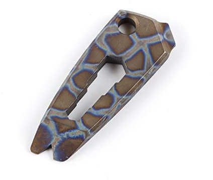 Hamans Titan-Multi-Werkzeug-Schlüsselanhänger mit Schraubenschlüssel, Schraubendreher, Hebelstab-Funktion (mehrfarbig)