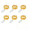 LED Lichterkette Batterie 6 Stück 2M 20 LED LED Lichterketten Wasserdich klein batterie für Party Deko，Weihnachten, Party Hochzei,Halloweent Warmweiß