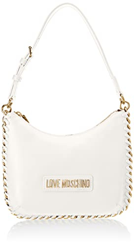 Love Moschino Damen Jc4243pp0gkq0100 Schultertasche, Weiß
