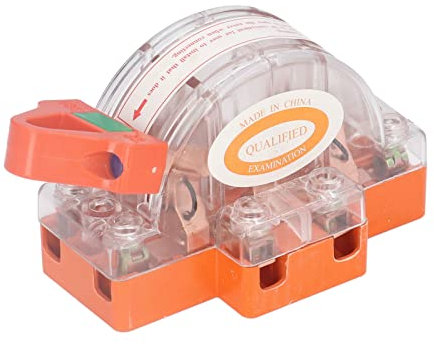 Zweipoliger Messerschalter, transparenter Messerschalter 32A für Generator