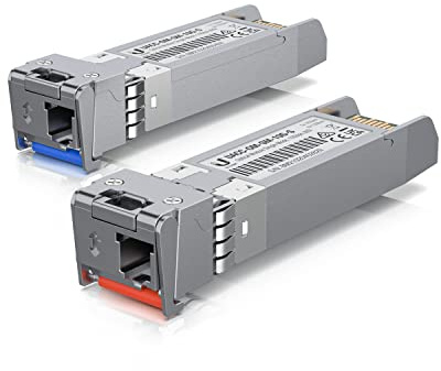Ubiquiti UacC-OM-SM-10G-S-2 Modulo Del Ricetrasmettitore Di Rete Fibra Ottica 10000 Mbit/s (ubiquiti SinglE-Mode Fiber Module 10g Bidi - UacC-OM-SM-1