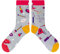 cup of sox Lustige Socken mit Kosmetik und Frisur Gadgets, Bunte Socken für Maskenbildner und Visagist, 41-44