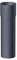 Fallrohr 60mm 2 Meter mit Muffe anthrazit