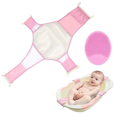 Red de Ducha para Bebé, Red de Soporte para Bañera, Cojín para Bañera de Bebé, Red de Apoyo para Bañera, Adaptador Bañera Bebé, Hamaca Bañera Bebé, Malla de Ducha para Bebé, Soporte Bañera Bebe