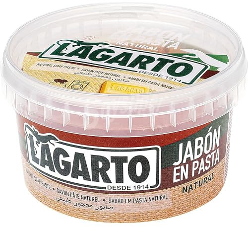 Lagarto - jabon en pasta natural 400g. Ideal para limpiar todo tipo de superficies. Quitamanchas. Universal