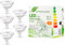greenandco 5x MR16 GU5.3 | dimmbar | ersetzt 45W | warmweiß 3000K | CRI 90+ | 6,5W 510 lm | 38° | flimmerfrei | COB LED Spot | 12V AC/DC