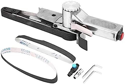 Air Belt Sander 20mm Pneumatic Air Belt Sander Polisher Grinding Machine Tool Car Stuff