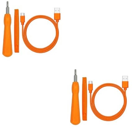 Replacement Rings Doorbell Screwdriver Charger Charging Cable for Video Doorbell 2 3 Rings Doorbell Security Rings Video Doorbell Screws
