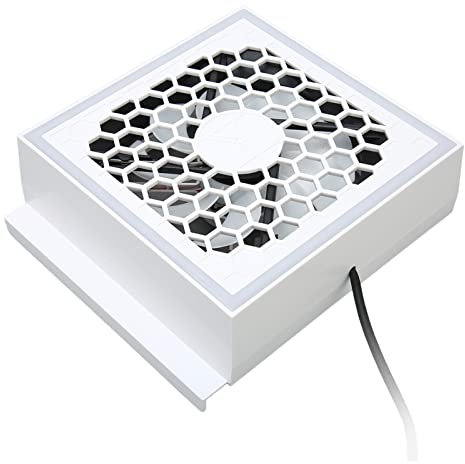 Mejore Su Experiencia De Juego con Nuestro Ventilador De Refrigeración Profesional para Consola De Juegos: Tira De Luz Colorida, Eficiente Y De Poco Ruido Incluida para La Serie S