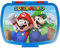 CARTOON Portamerenda in plastica riutilizzabile, portapranzo, contenitore per il pranzo scuola tempo libero (Super Mario)