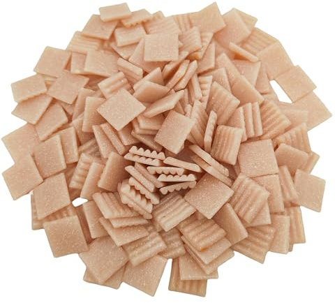 Piastrelle per mosaico al quarzo, 500 g, 2 cm, multicolore, per fai da te, artigianato, hobby, arte, decorazione da parete di casa (rosa)