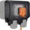 AMK® BG 2 Gang 13 Amp Switched Outdoor Socket IP66 Double Socket Weatherproof Safe for Outdoor Use