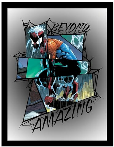 Spider-Man - Gerahmtes Poster Beyond Amazing 3 (40 cm x 30 cm) (Grau/Bunt)