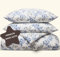 Amqua Satin Bettwäsche 135x200 Blumen |Satin Bettwäsche 135x200 Muster| 80x80 Kissenbezug| Bettwäsche Satin 135x200| wie Seiden Bettwäsche Blätter oder Baumwollsatin Bettwäsche| weiche Bettwäsche CARA