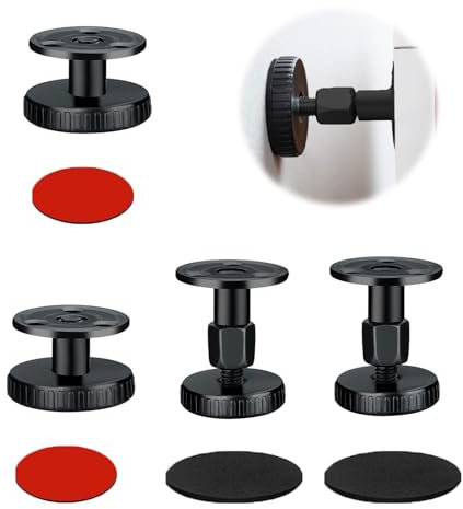 4 Stück Anti Shake Bettrahmen,Abstandshalter Wand,Abstandshalter,Verdickte Anti Shake Abstandshalter,Anti-Shake-Werkzeug,Wandschutz Bett, Abstandhalter Wand,Für Betten Schränke Sofas