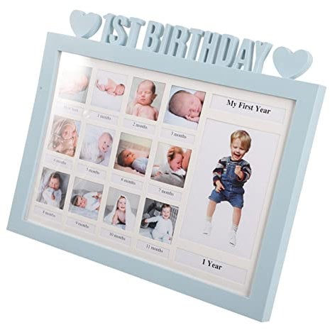 Warmhm Wachstum Rahmen Für Geburtstag Monate Fotos Kreative Bilderrahmen Für Jungen Und Mädchen Andenken Und Dekoration Für Kinderzimmer