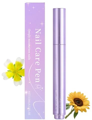 3-In-1 Nail Care Pen, Cuticle Pusher Nail Oil Pen with Ceramic Tipping, Long-Time Moisturize, Repair & Strengthen, Brighten Care, Improve Rough, For Hangnails, Dry & Damaged Nail (1pcs)