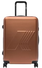 K-Way Trolley Spinner M Eudoxieur Logo K81439W WGG orange adobe