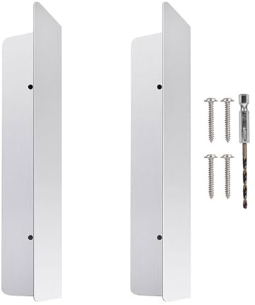 Garagentor Dichtungsschutz aus Edelstahl, Anti Mäuse, mit Befestigungsmaterial für einfache Installation an Standard Tür Fenster Dichtungen für Heimwerker