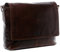 SID & VAIN große Laptoptasche Messenger Bag echt Leder - 15 Zoll Laptop Business-Tasche Spencer - Umhängetasche mit extra Laptop-Hülle - Ledertasche Herren Damen braun handgefertigt