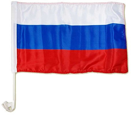 Autoflagge Russland 30x45cm