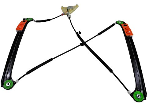 D2P Front Right Driver Side Electric Window Regulator Replacement | Compatible with 03-12 Audi A3 8P1, 04-13 A3 Sportback 8PA | 8P3837462A