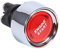 Bouton de Démarrage à Poussoir DC 12V 50A Commutateur à Bouton-poussoir Multi-fonctionnel Commutateur de Démarrage de Moteur de Véhicule Commutateur d'Allumage (Red)
