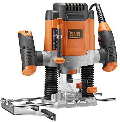 Black and Decker KW1200EKA 1/4 Plunge Router 240v
